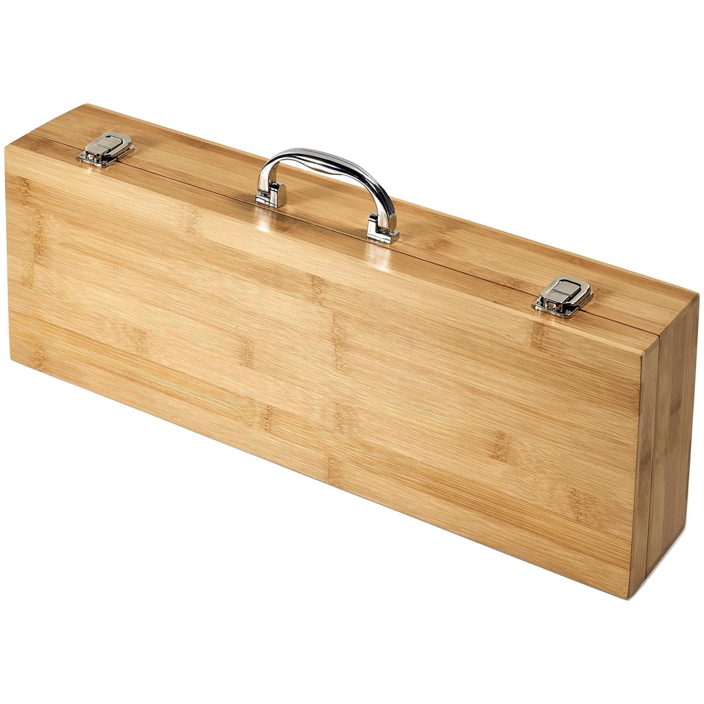 Okiyo Yakiniku Bamboo 5-Piece Braai Set - Image 2