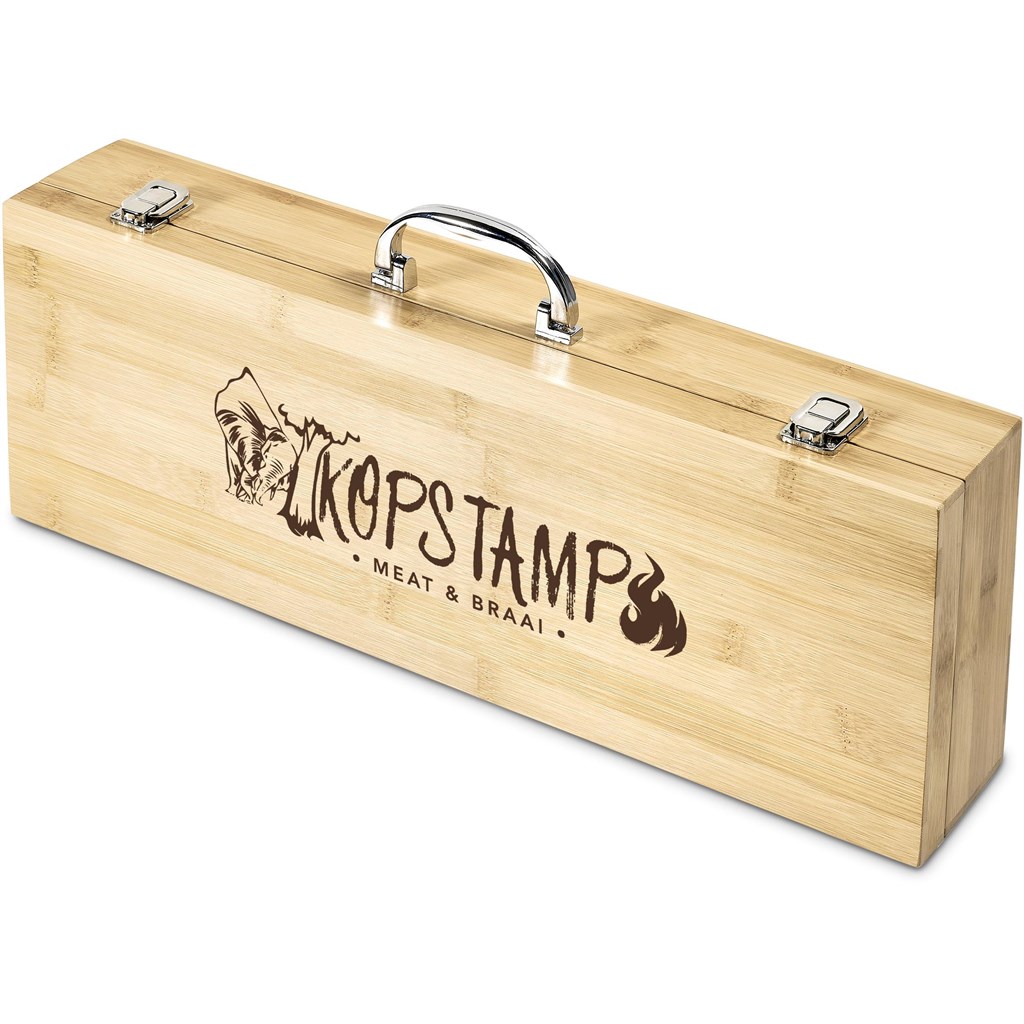 Okiyo Yakiniku Bamboo 5-Piece Braai Set - Image 12