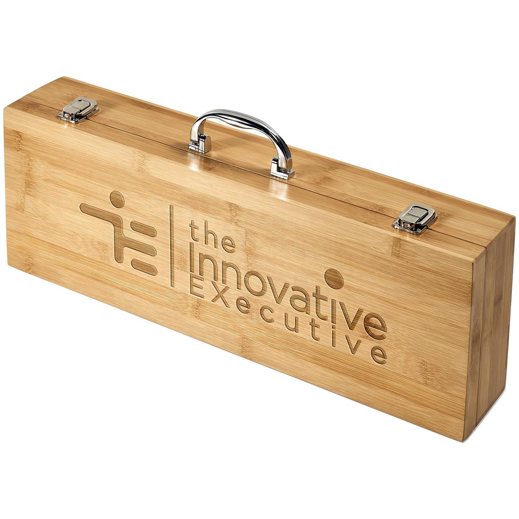 Okiyo Yakiniku Bamboo 5-Piece Braai Set - Image 14