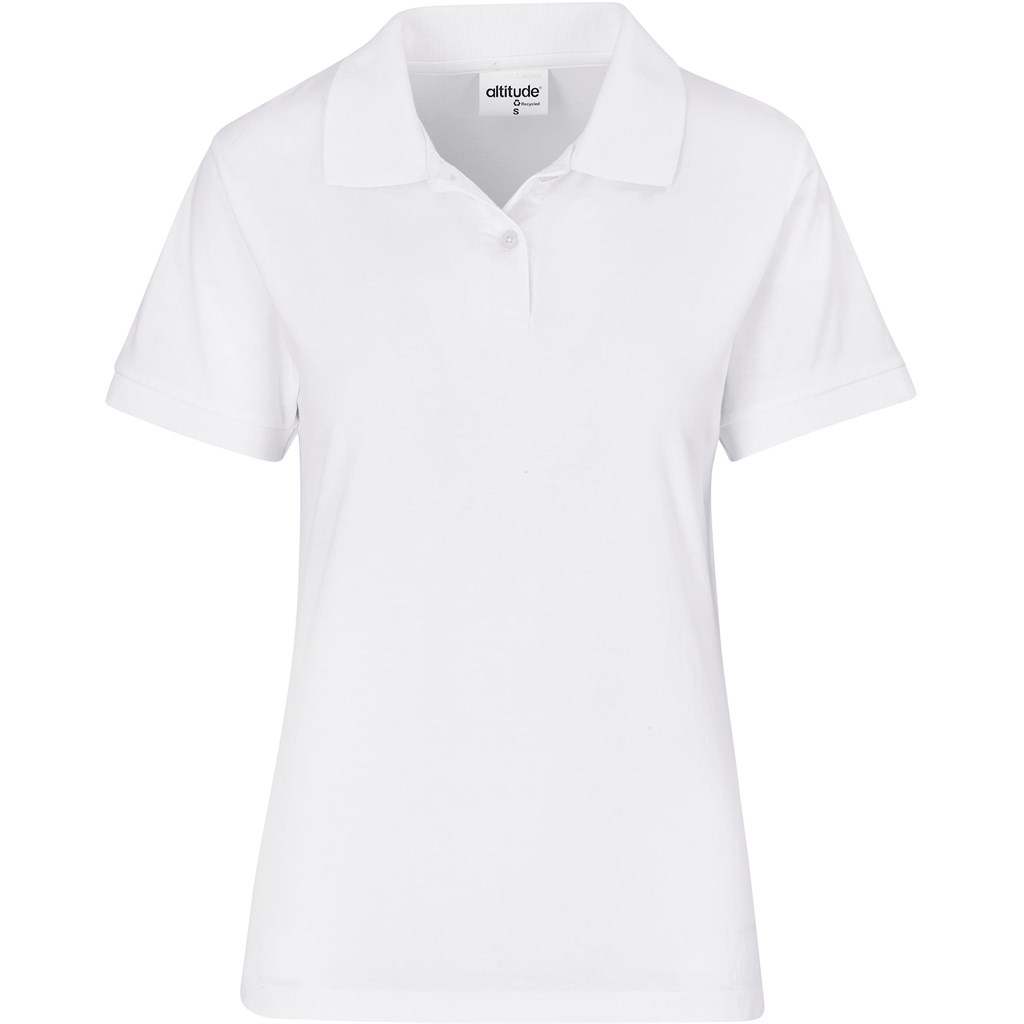 Ladies Recycled Promo Golf Shirt - Image 3