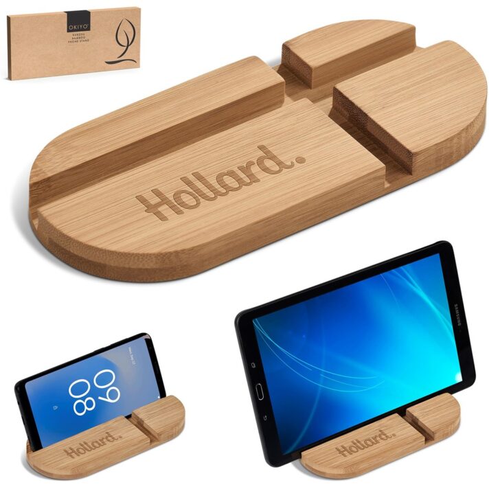 Okiyo Kurosu Bamboo Phone Stand - Image 42