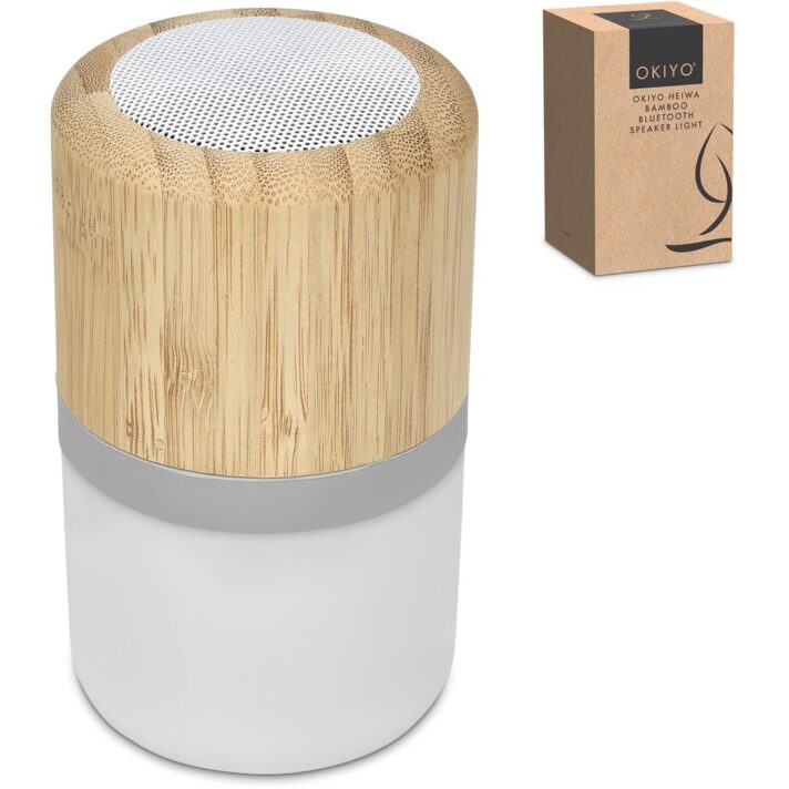 Okiyo Heiwa Bamboo Bluetooth Speaker & Night Light - Image 14