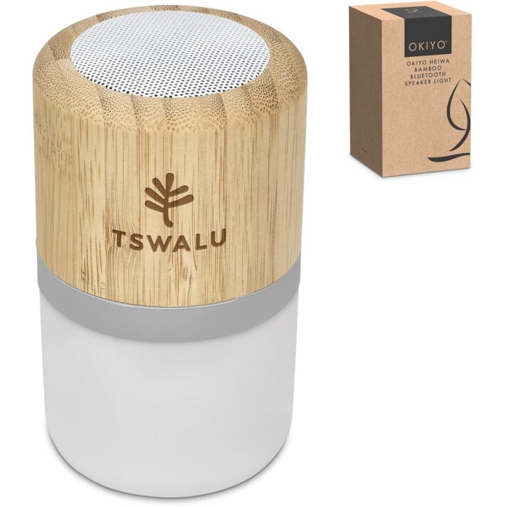 Okiyo Heiwa Bamboo Bluetooth Speaker & Night Light - Image 10