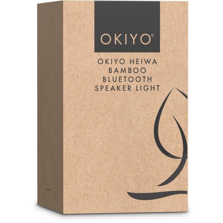 Okiyo Heiwa Bamboo Bluetooth Speaker & Night Light - Image 11
