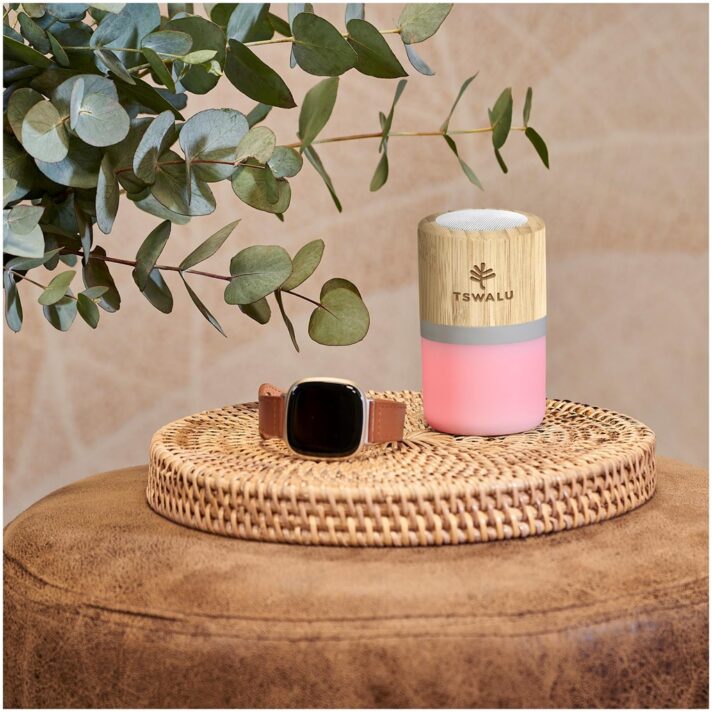 Okiyo Heiwa Bamboo Bluetooth Speaker & Night Light - Image 3