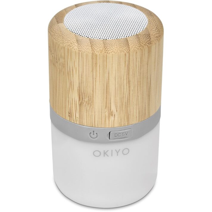 Okiyo Heiwa Bamboo Bluetooth Speaker & Night Light - Image 12