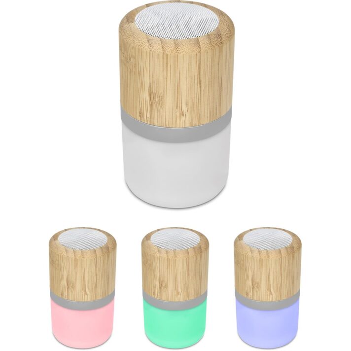 Okiyo Heiwa Bamboo Bluetooth Speaker & Night Light - Image 7