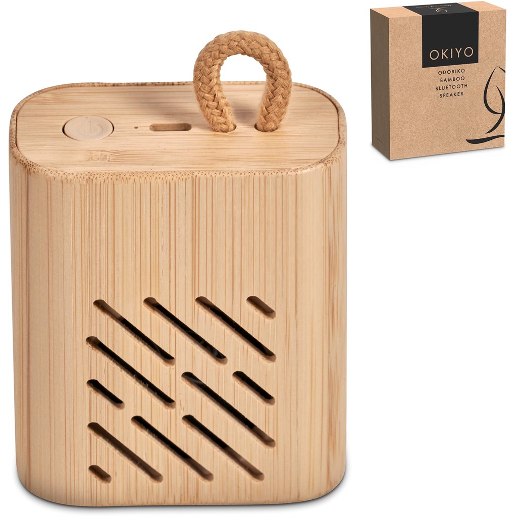 Okiyo Odoriko Bamboo Bluetooth Speaker - Image 14