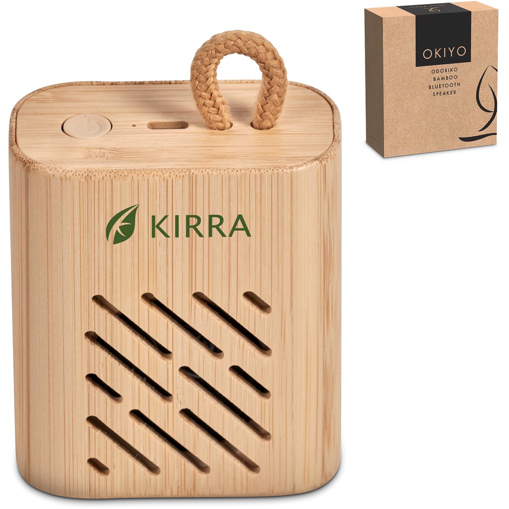 Okiyo Odoriko Bamboo Bluetooth Speaker - Image 7