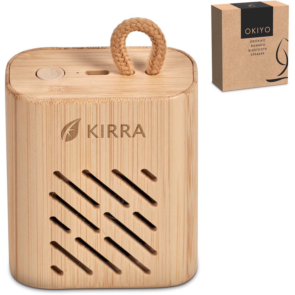 Okiyo Odoriko Bamboo Bluetooth Speaker - Image 4