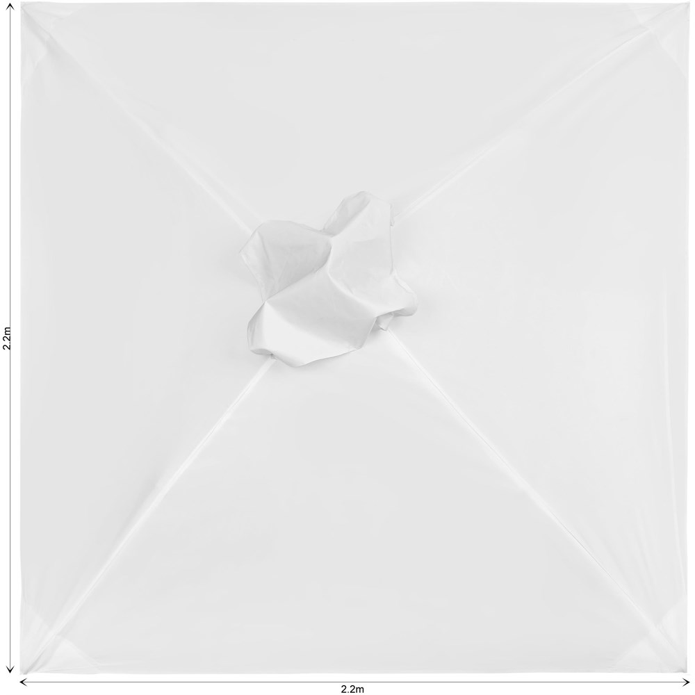 Fade Resistant Parasol Roof 2.2m x 2.2m - Image 4