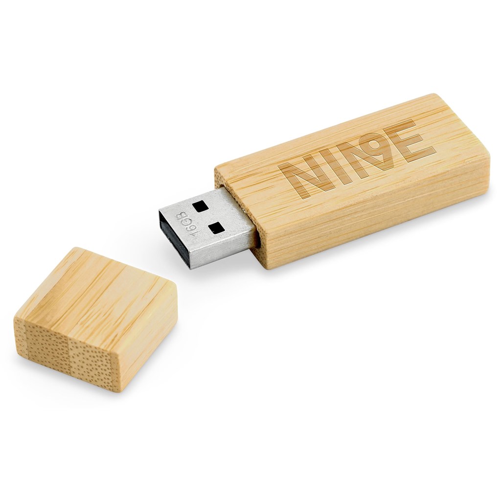 Okiyo Komorebi Bamboo Flash Drive - 16GB - Image 17