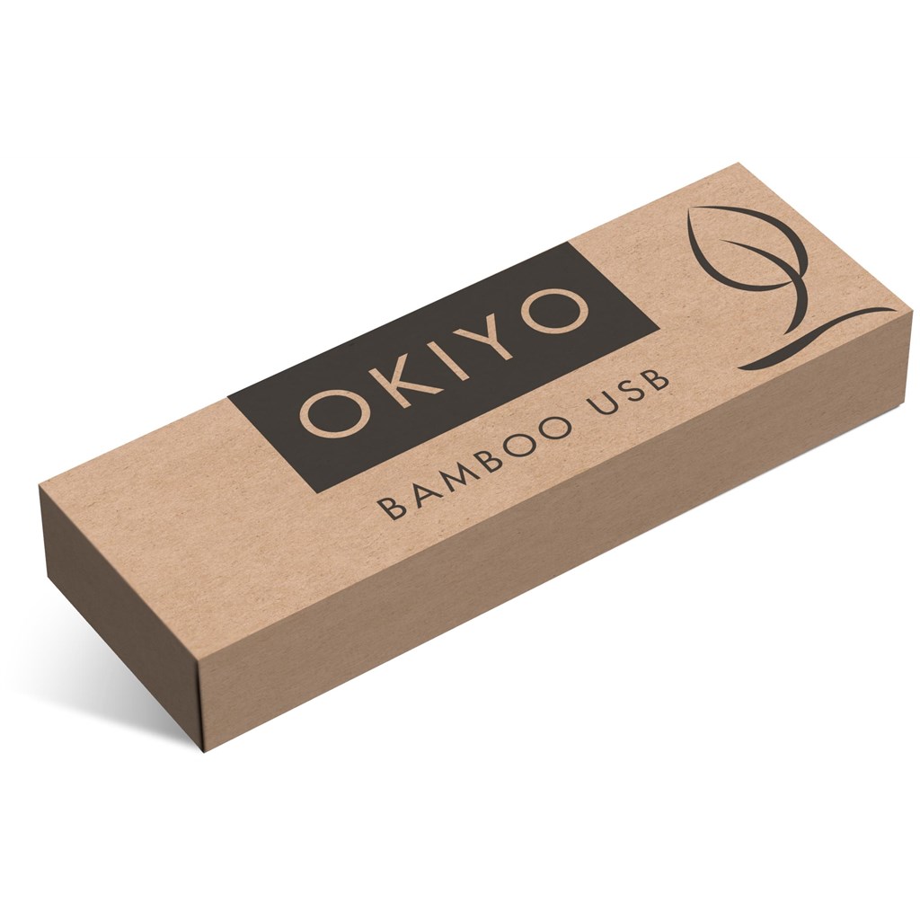 Okiyo Komorebi Bamboo Flash Drive - 16GB - Image 14