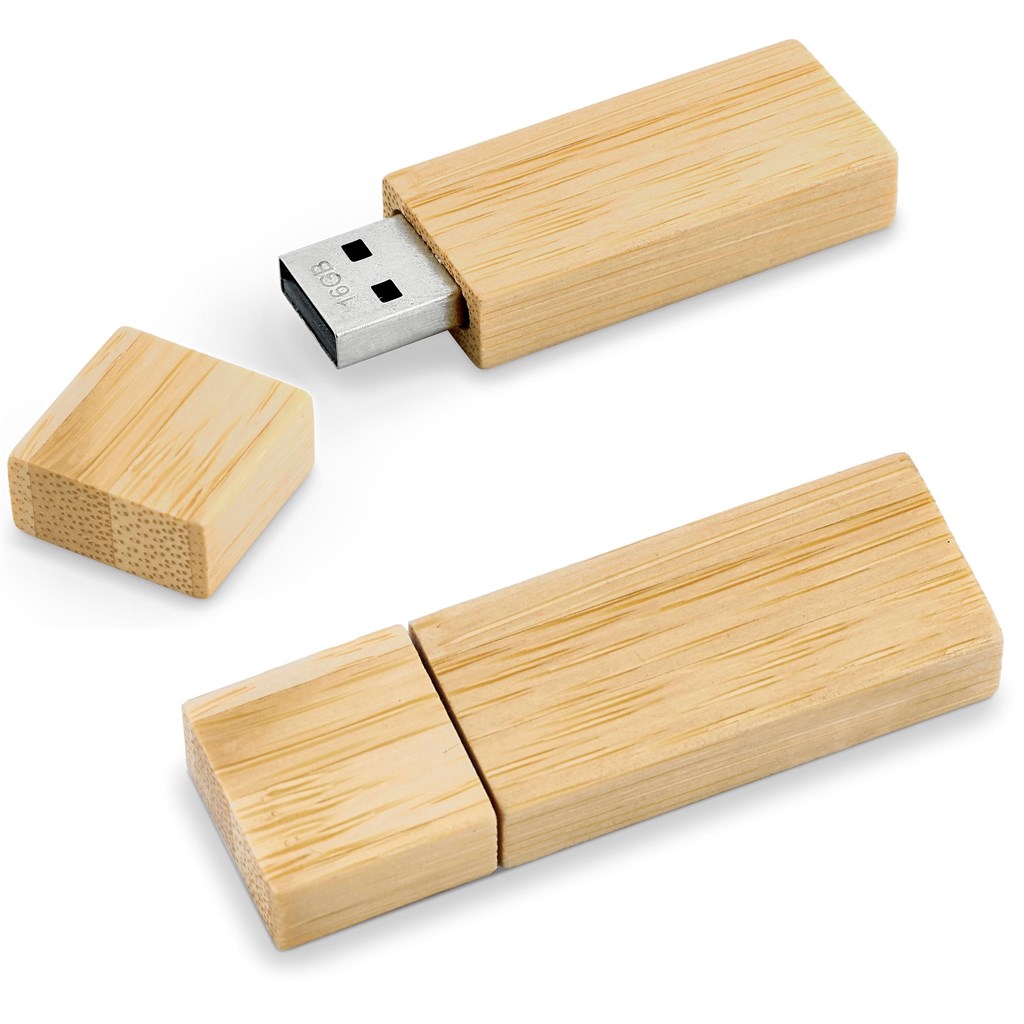 Okiyo Komorebi Bamboo Flash Drive - 16GB - Image 15