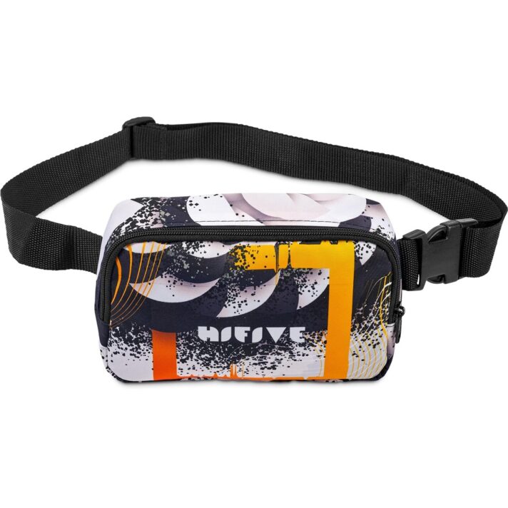 Pre-Printed Sample Hoppla Blyde Polyester Waist Bag - Image 5