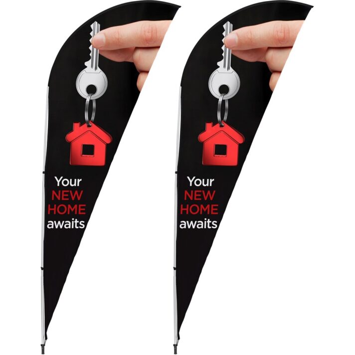Legend 2m Sharkfin Flying Banner (Set of 2) - Image 9