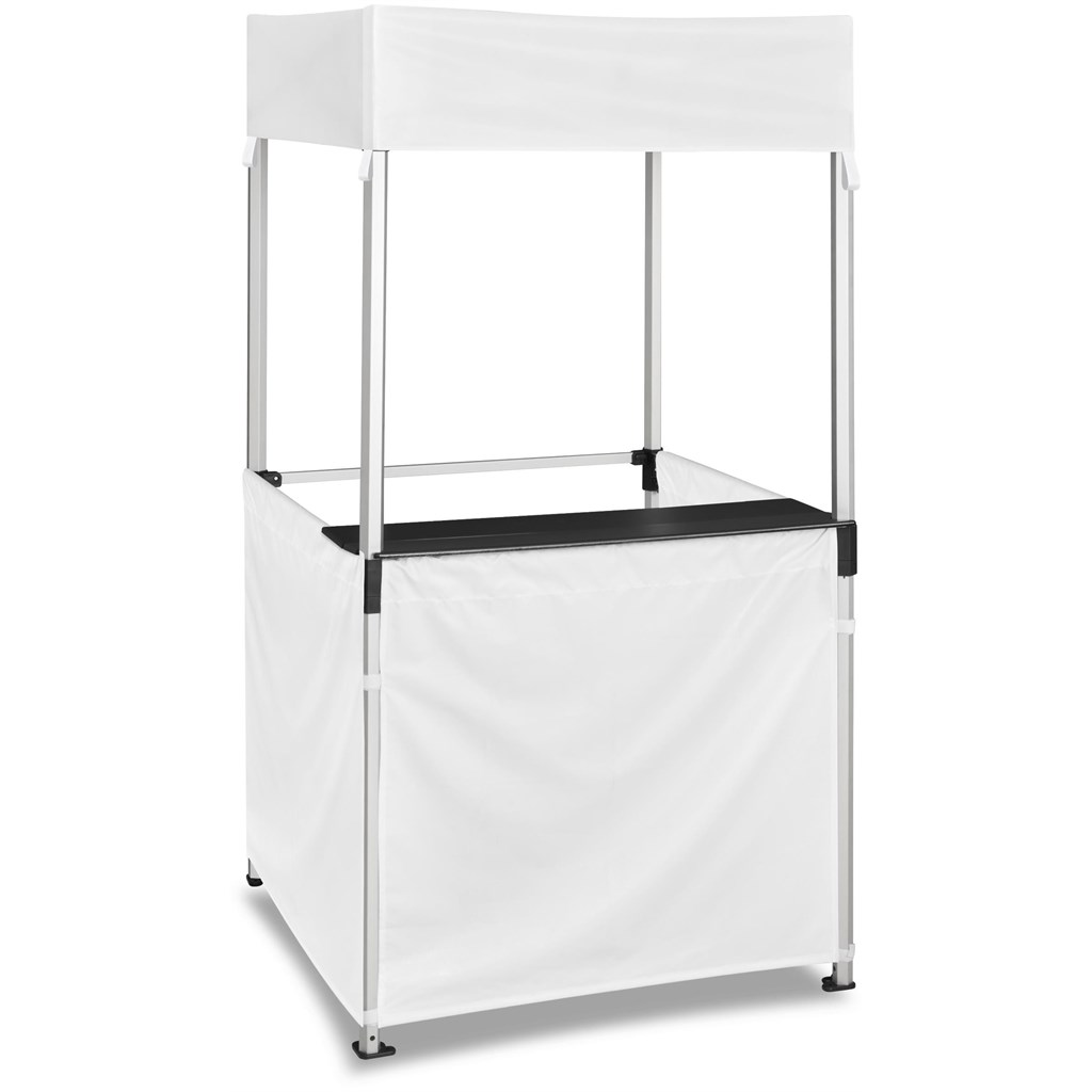 Ovation Sublimated Gazebo 1m X 1m Kiosk - 3 Half-Wall Skins - Image 13