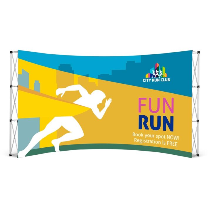 Legend Curved Banner Wall 4.2m x 2.25m - Image 9