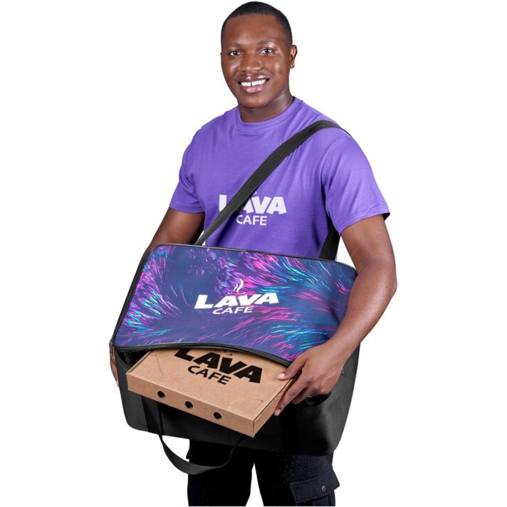 Pre-Printed Sample Hoppla Sudwala Food Delivery Cooler Bag - Image 2