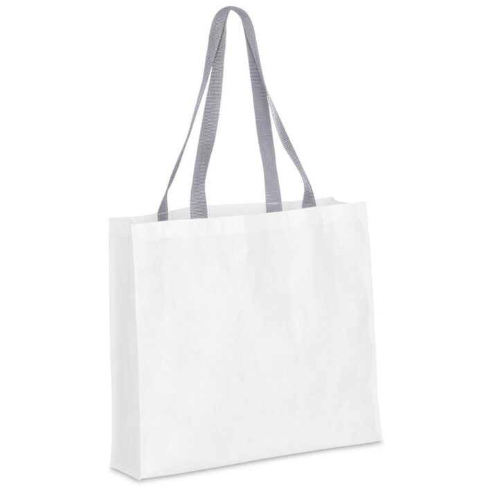 Pre-Printed Sample Hoppla Footloose RPET Stitch-Bond Shopper - Image 3
