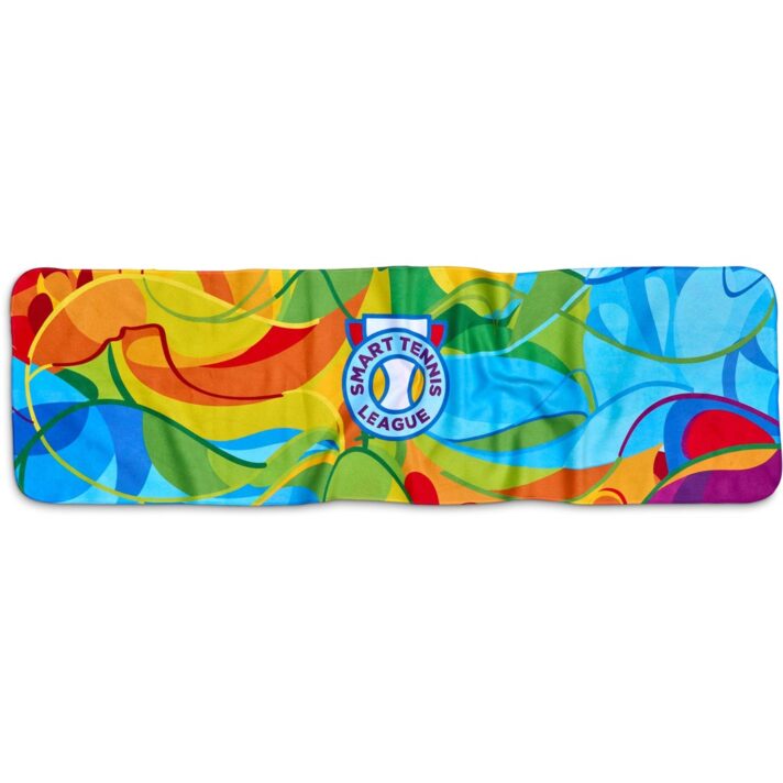 Pre-Printed Sample Hoppla Relay Sports Towel - Dual Branding - Image 3