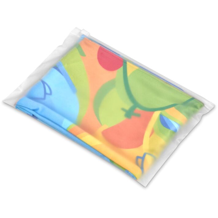 Pre-Printed Sample Hoppla Relay Sports Towel - Dual Branding - Image 4