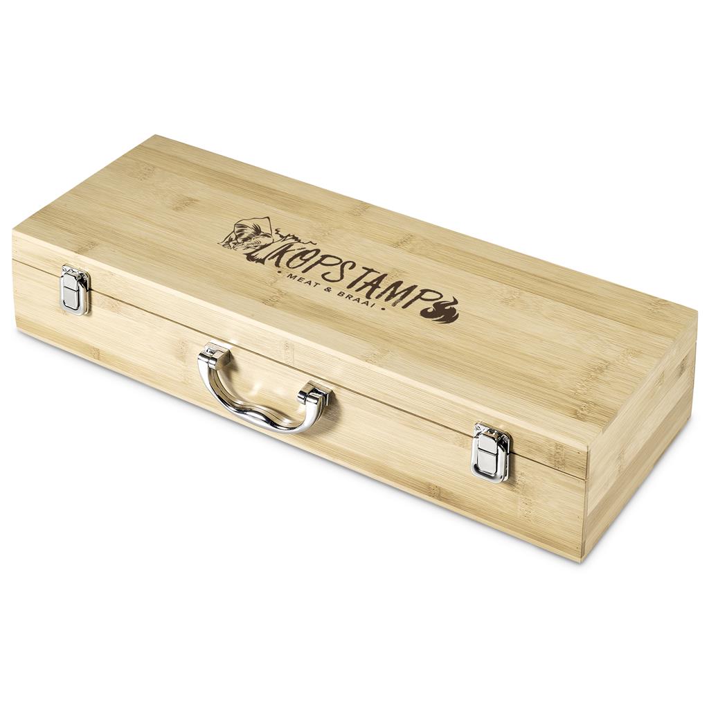 Okiyo Yakiniku Bamboo 5-Piece Braai Set - Image 18