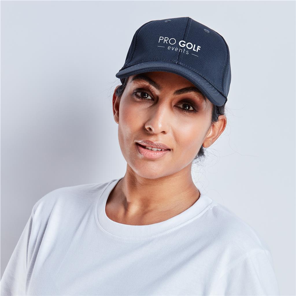 Ace 6 Panel Fitted Cap - White - Image 13