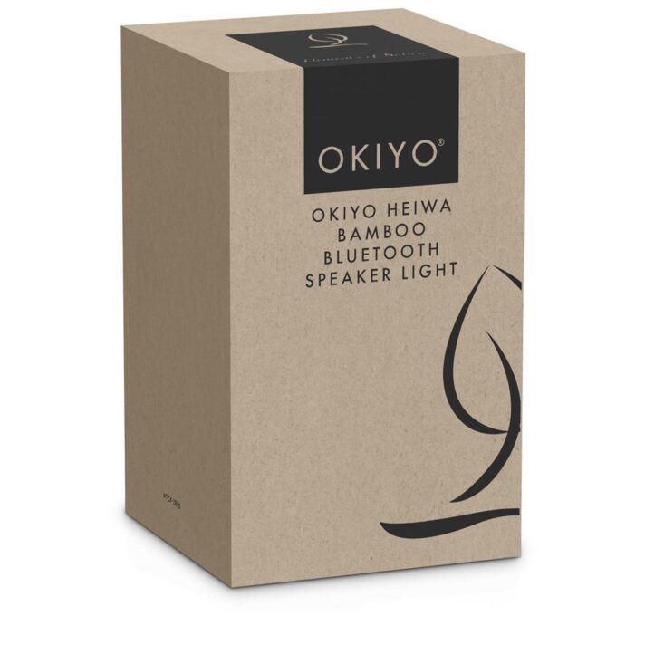 Okiyo Heiwa Bamboo Bluetooth Speaker & Night Light - Image 22