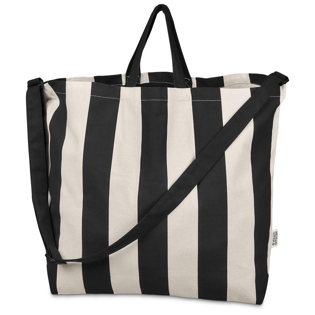 Okiyo Natsuri Recycled Cotton Canvas Large Beach Bag - Image 9