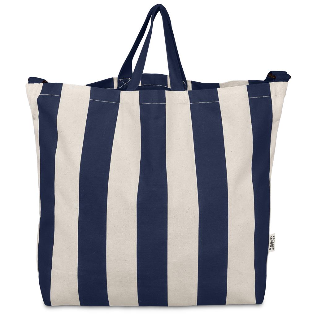 Okiyo Natsuri Recycled Cotton Canvas Large Beach Bag - Image 19