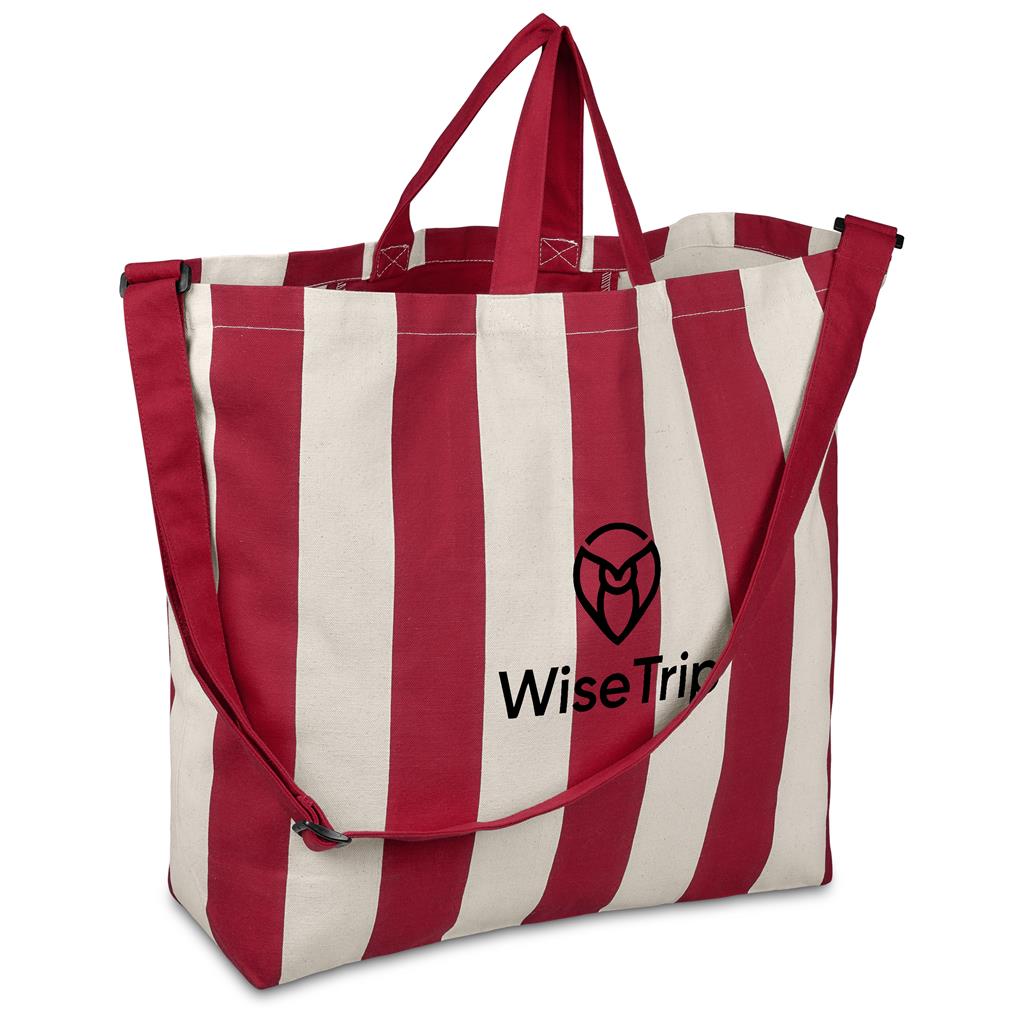 Okiyo Natsuri Recycled Cotton Canvas Large Beach Bag - Image 22