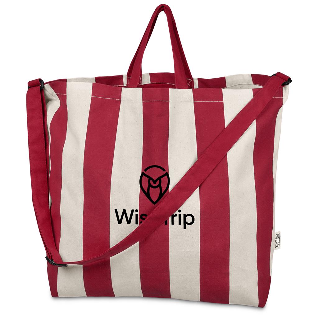 Okiyo Natsuri Recycled Cotton Canvas Large Beach Bag - Image 21