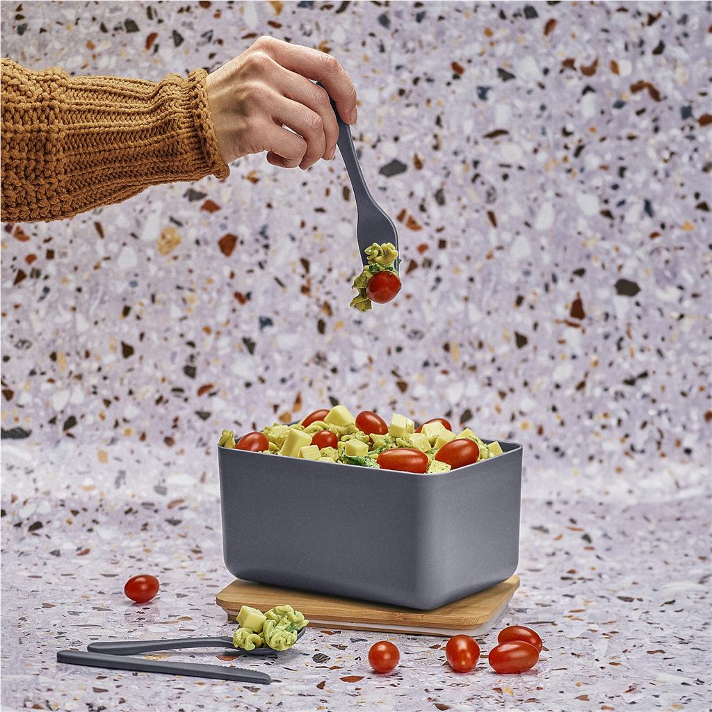 Okiyo Pasuta Recycled Plastic & Bamboo Lunch Box - Image 9