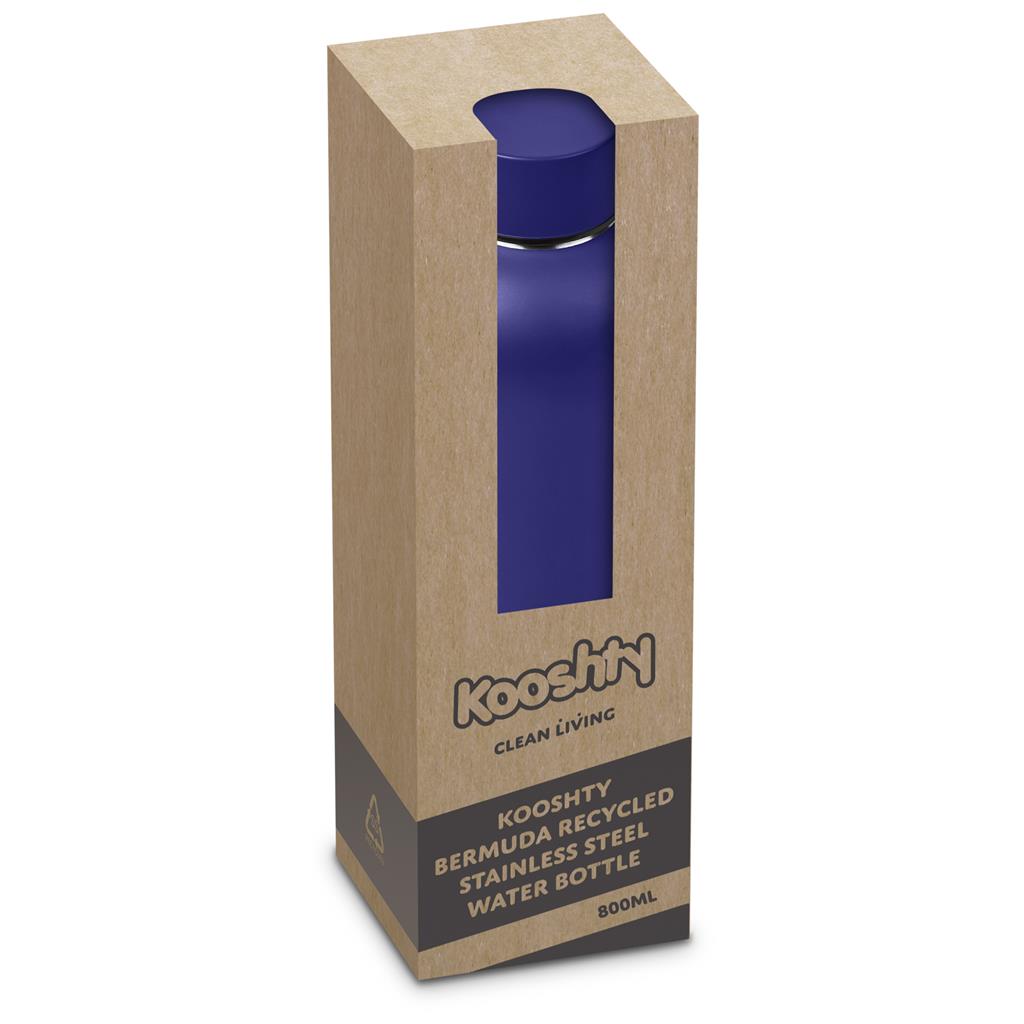 Kooshty Bermuda Recycled Stainless Steel Water Bottle – 800ml - Image 23
