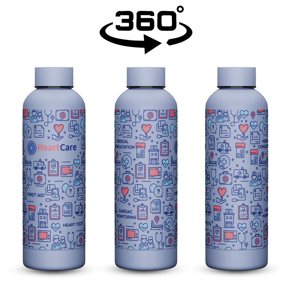 Kooshty Bermuda Recycled Stainless Steel Water Bottle – 800ml - Image 4