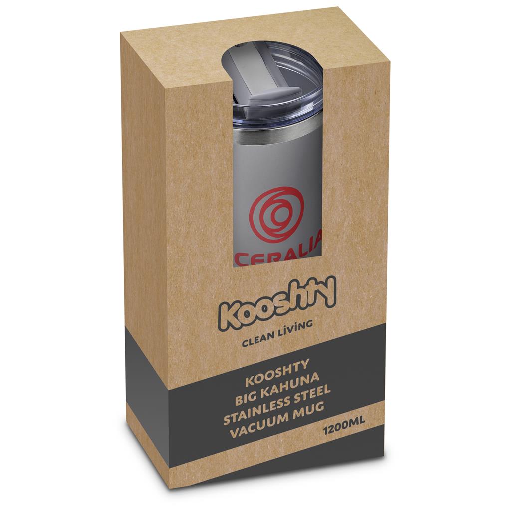 Kooshty Big Kahuna Stainless Steel Vacuum Mug – 1.2 Litre - Image 46