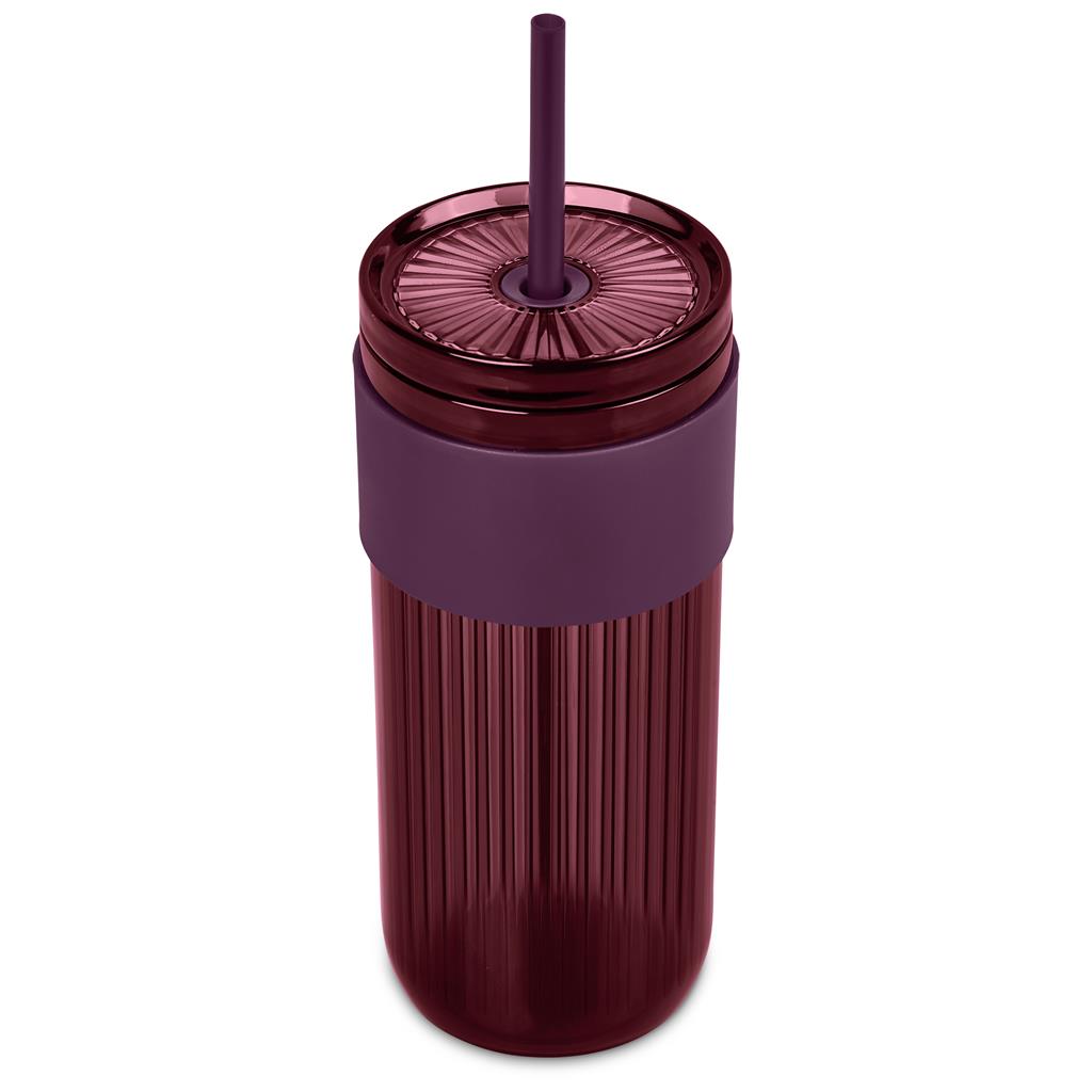 Serendipio Mayfair Plastic Tumbler & Straw – 650ml - Image 21