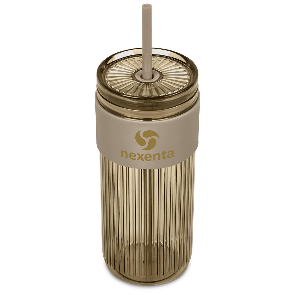 Serendipio Mayfair Plastic Tumbler & Straw – 650ml - Image 28