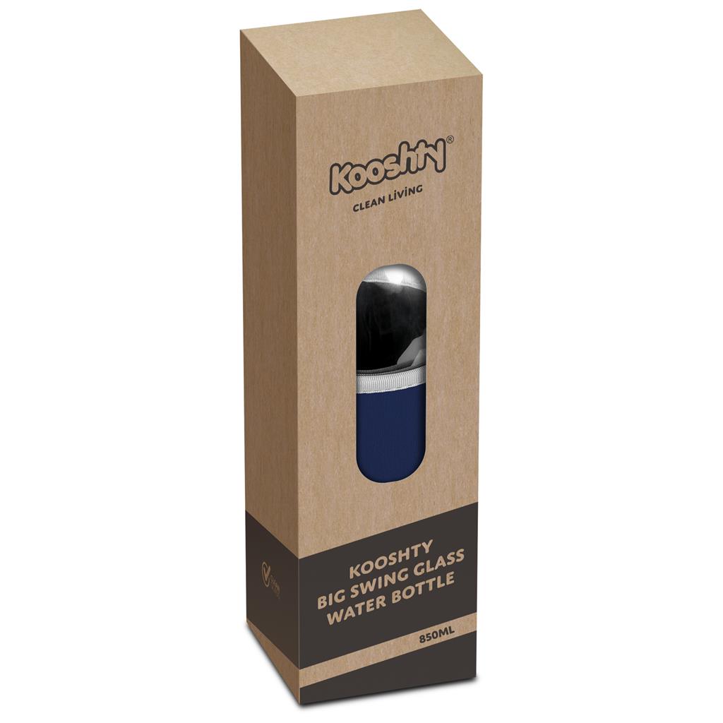 Kooshty Big Swing Neo Glass Water Bottle – 850ml - Image 24