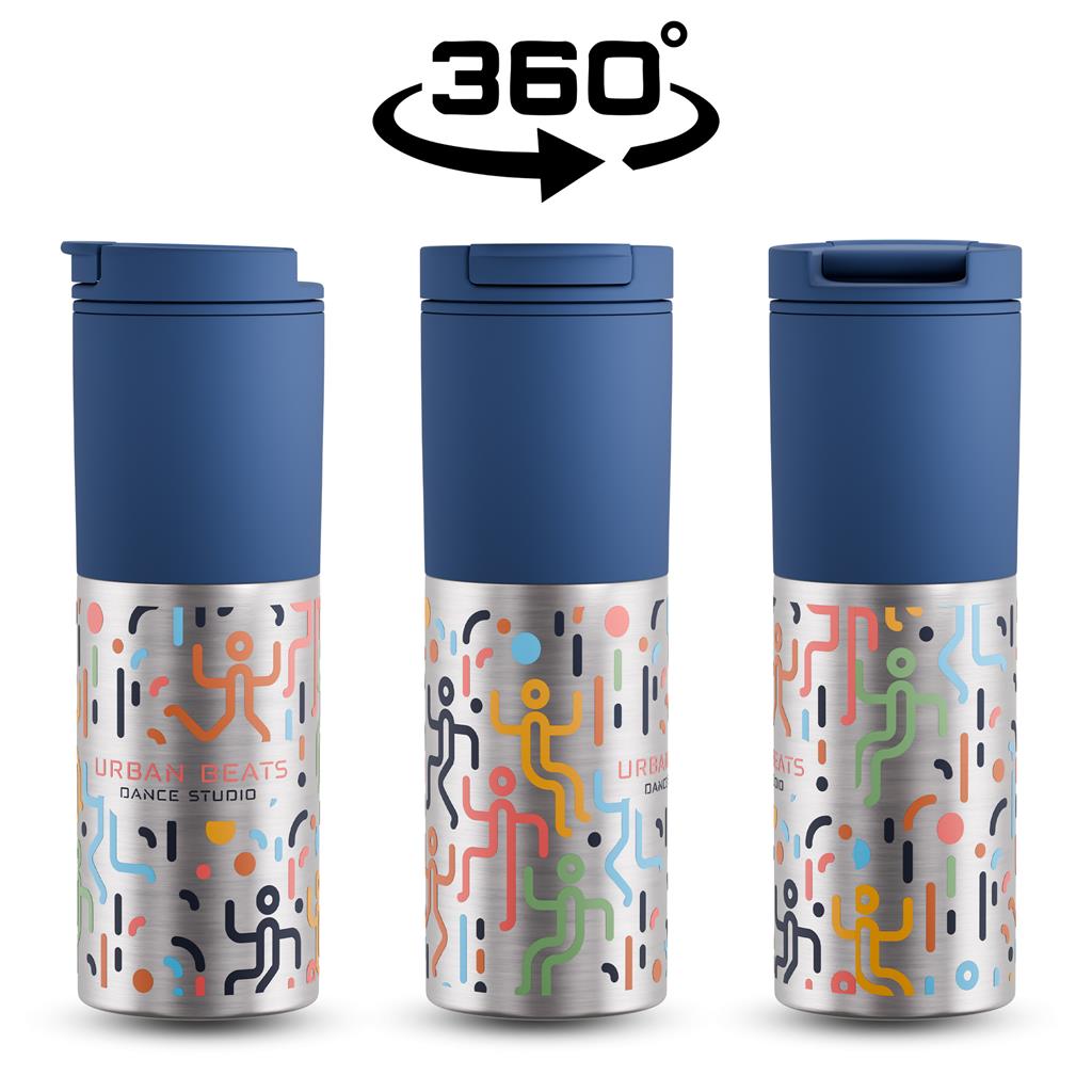 Kooshty Typhoon Stainless Steel & Plastic Double-Wall Tumbler - 450ml - Image 74